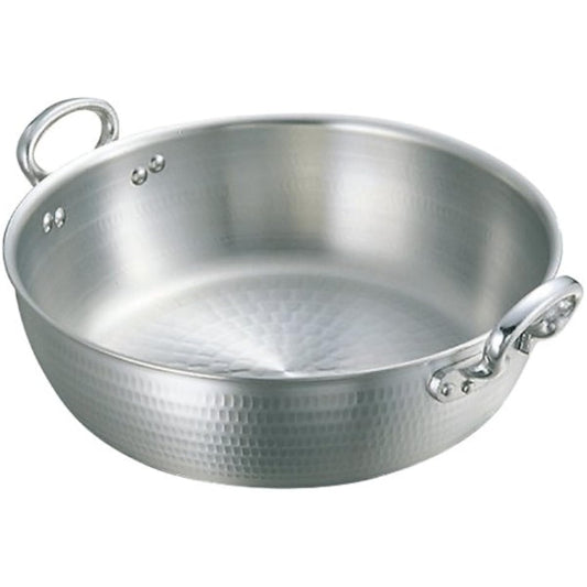 Aluminum hammered frying pan 30cm (plate thickness 3.0mm)