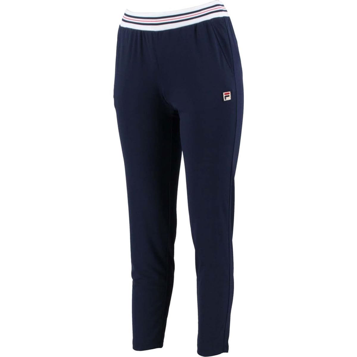 Fila VL2609 Women's Tennis Pants, Water Absorbent, Quick Drying, UV Long Pants