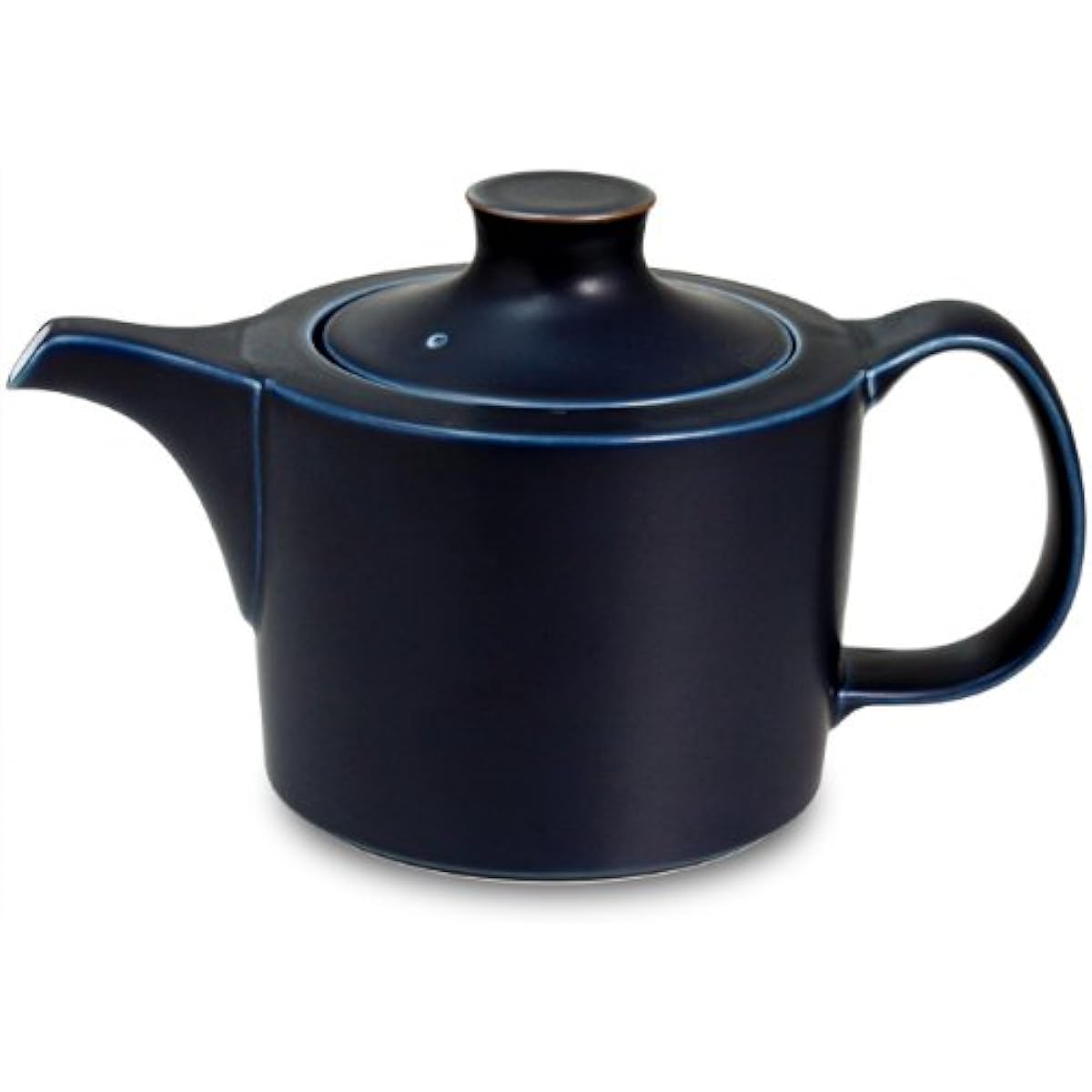 Hakusan Pottery Pot Navy Matte (Approx.) 20.7 x φ12 x 12cm 700ml Honest Hasami Ware Made in Japan