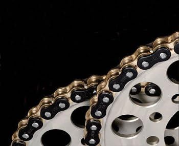 EK Bike Chain Enuma Chain 520SR-X/BK/GP (Black/Gold) 130 Links