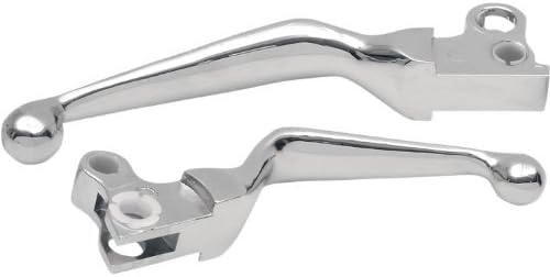 Drag Specialties Harley Wide Blade Lever Left and Right Set Chrome 1984-1995 Big Twin DS-273145A