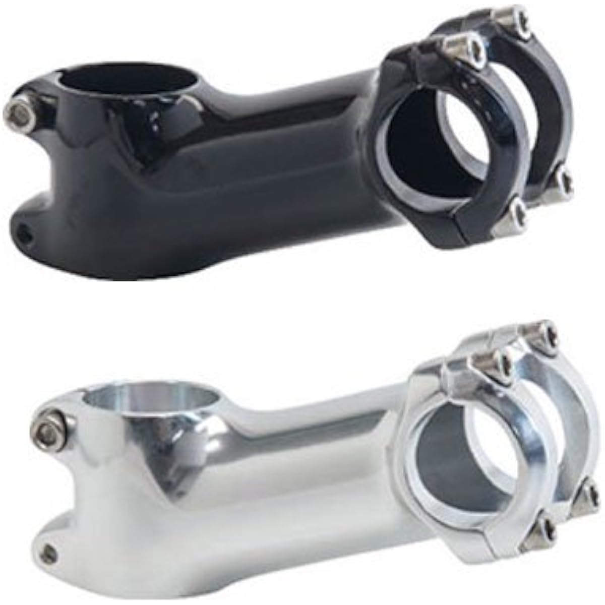 Giza MS-28 Ahead Stem 25.4mm 73°/107° Silver/80mm(HBN10616)
