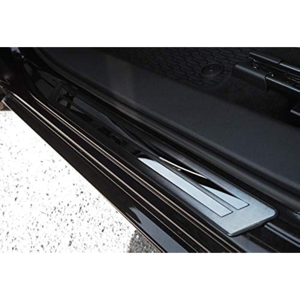 Samurai Produce Mazda MAZDA3 BP Series Exclusive Scuff Plate Side Step Outside Front Rear Set 4P Car Body Protection Rubber Black Hairline