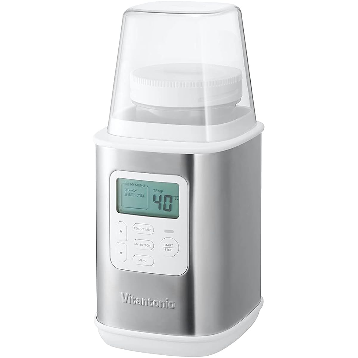 [Vitantonio] Vitantonio Yogurt Maker Silver VYG-30