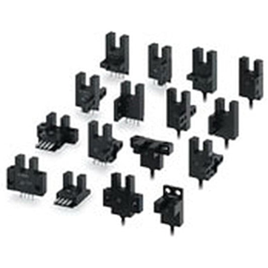 omron thin photo microsensor, groove type T type, detection distance 5mm, DC optical method, PNP output, cord pull-out type (EE-SX672P-WR 1M)