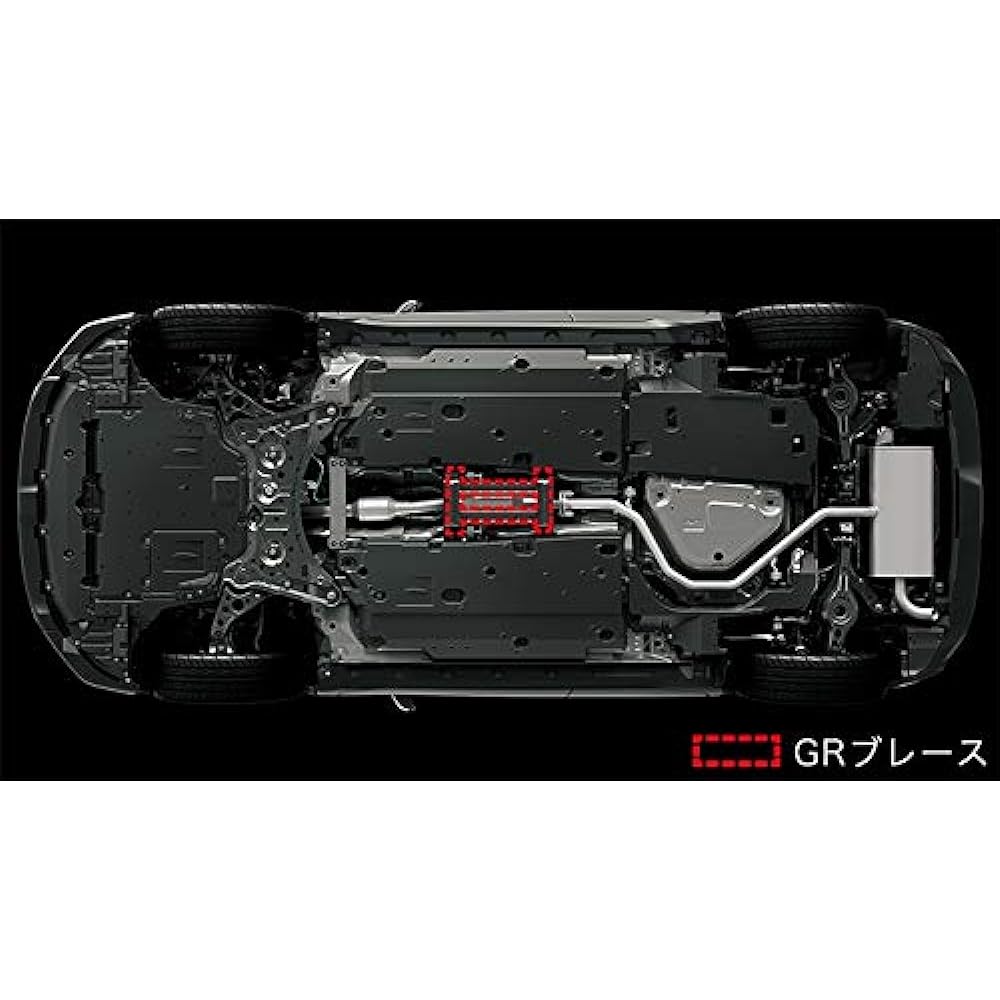 Genuine Toyota C-HR GR Sport GR Brace for Other Grades ZYX10 H28.12 ~ Body Rigidity Steering Rigidity