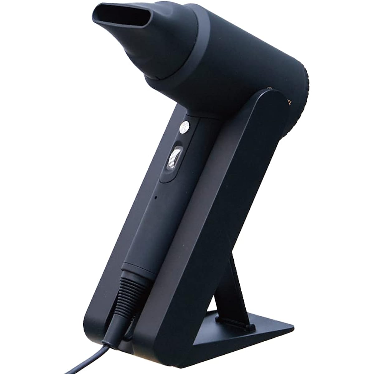[Quick Drying & Moisturizing Beautiful Hair] KALOS BEAUTY TECHNOLOGY Hair Dryer Large Air Volume Quick Drying Far Infrared Negative Ion Terahertz Beautiful Skin Low Temperature Hands Free Stand Small Light Dryer, Facial Massager, and Circulator all in on