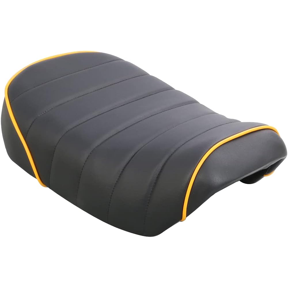 KITACO Tack Roll Sheet (Yellow Piping/Black) Monkey 125 (JB02) 610-1300130