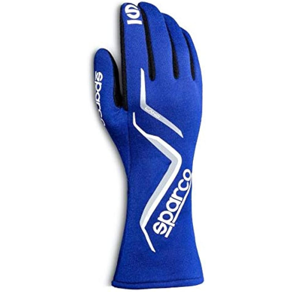 Sparco Racing Gloves LAND Driving Gloves for 4 Wheel Vehicles FIA 8856-2000 Certified