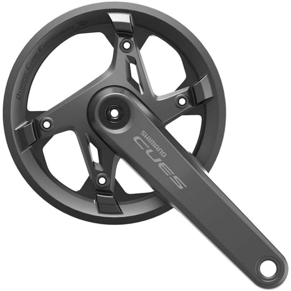 SHIMANO CUES Front Chainwheel FC-U6000-1 with Chain Guard Crank Length/170mm 40T 9/10/11S EFCU60001CXB0C