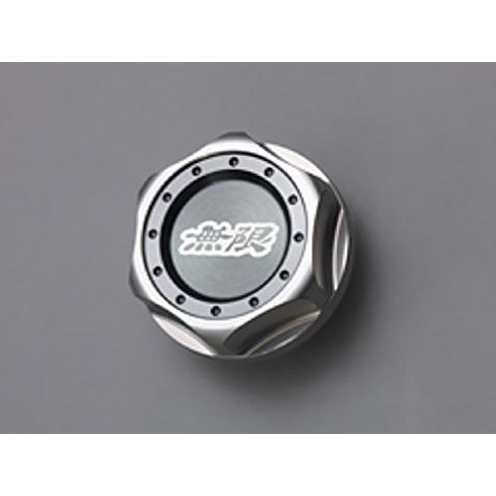 MUGEN HEXAGON OIL FILLER CAP Gray Silver 15610-XG8 -K2S0-GS