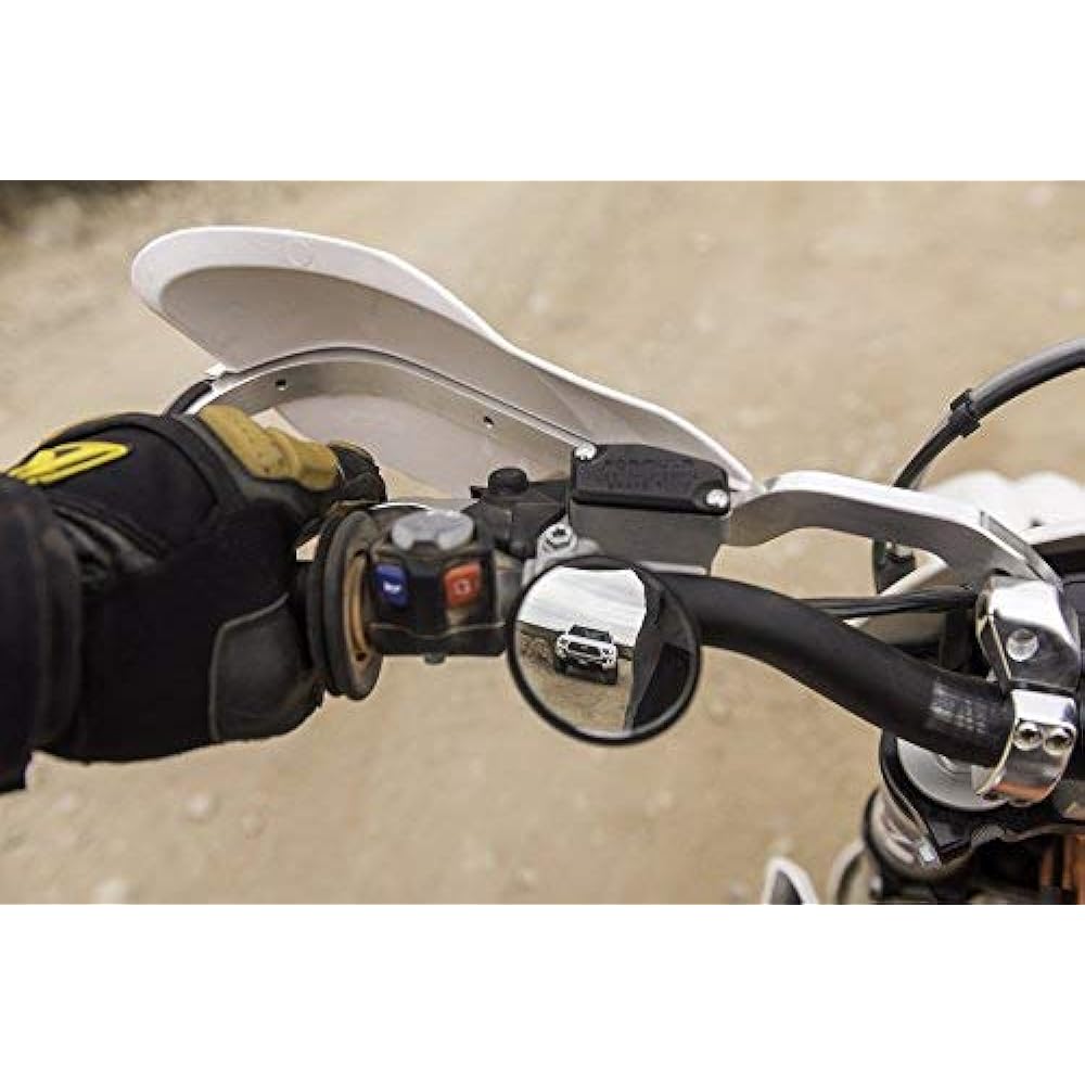 DOUBLETAKE Mirror Trail Motor Cycle Mirror Set Universal Fit