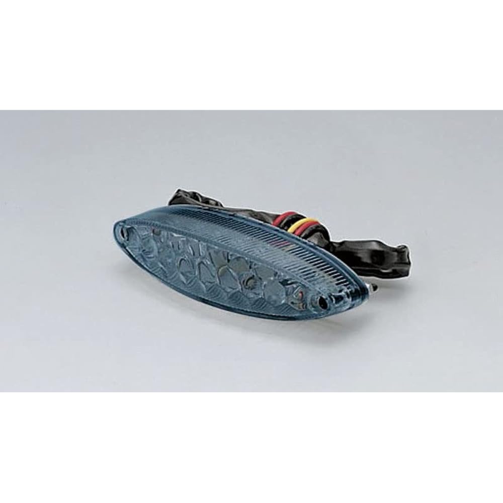 Kijima Motorcycle Bike Parts Slim Cat's Eye Tail Lamp LED 108x29mm Universal Smoke 218-3139