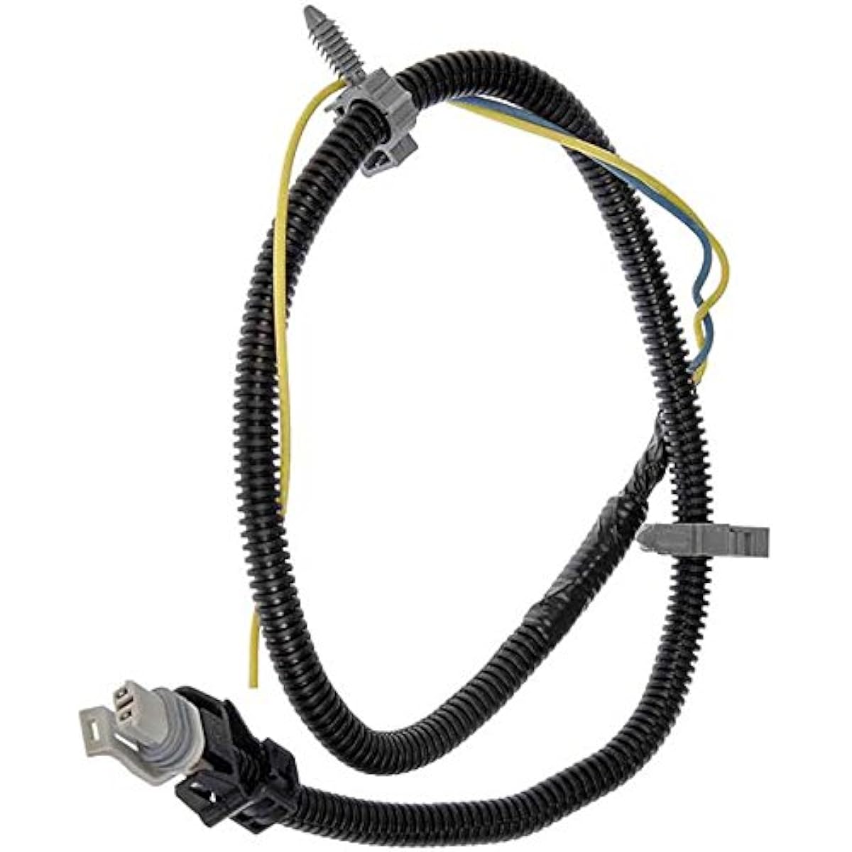 APDTY 081119 ABS Anti -Lock Brake Wheel Speed Sensor Wire Harness fits on the left (see the compatibility chart; the driver's seat side; replacement 12167654, 19177102)