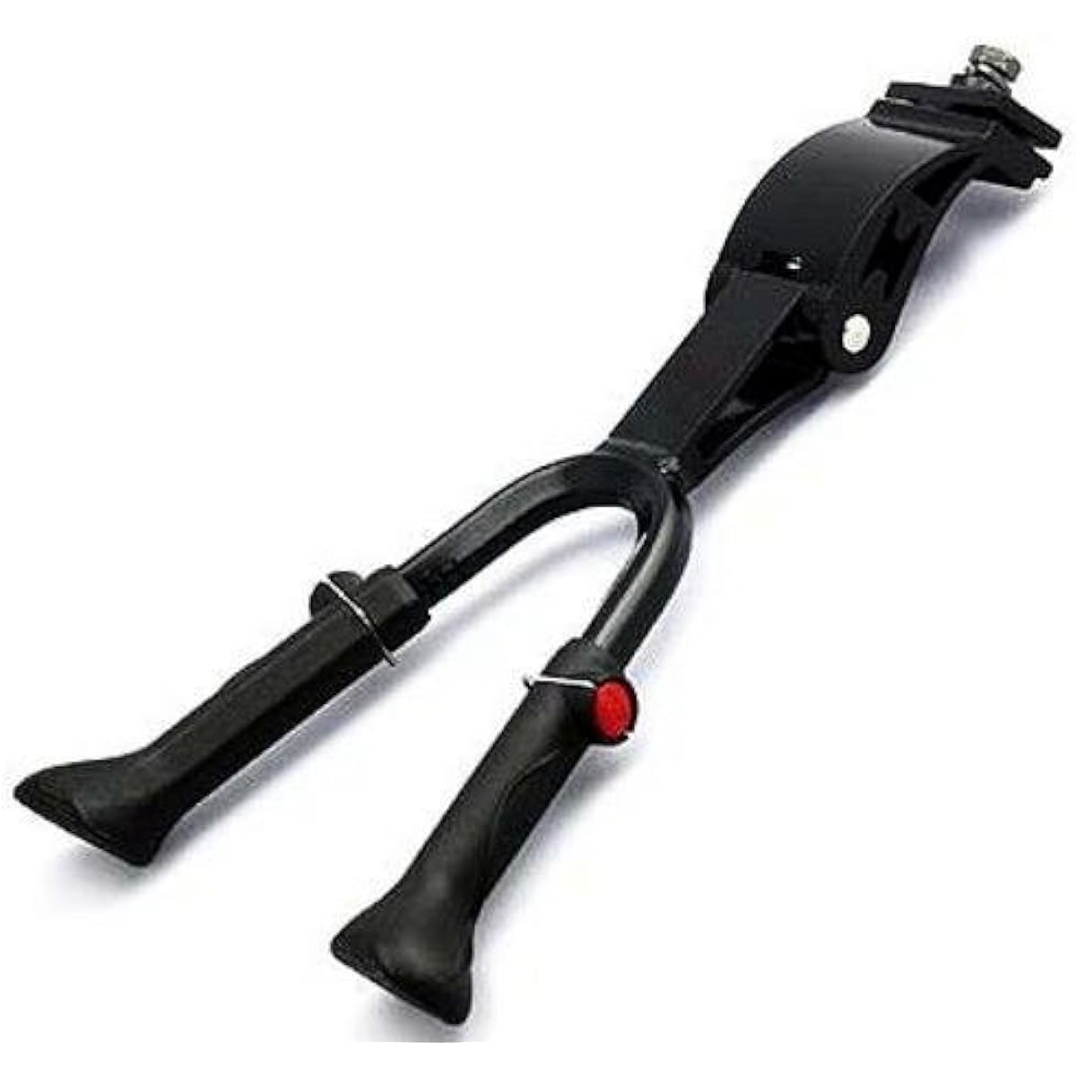 MASSLOAD CL-KA47 Bush Adjust Double Leg Center Stand 24~27 inches Black Y-2734