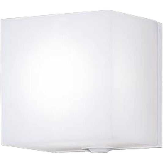 Panasonic Wall Mounted LED Daylight White Porch Light Diffusion Type Rainproof/FreePa Welcome/Brightness Sensor Included/Step Dimming Energy Saving Type 60 Type White LGWC80380LE1
