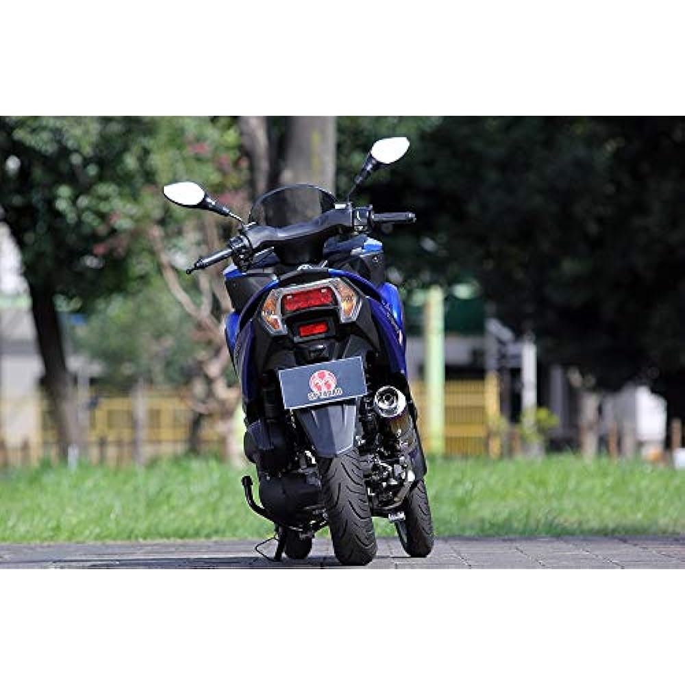 Special Parts Tadao (SP TADAO) Power Box Full Exhaust S Titanium Blue Tricity 155 TR1-PB-02