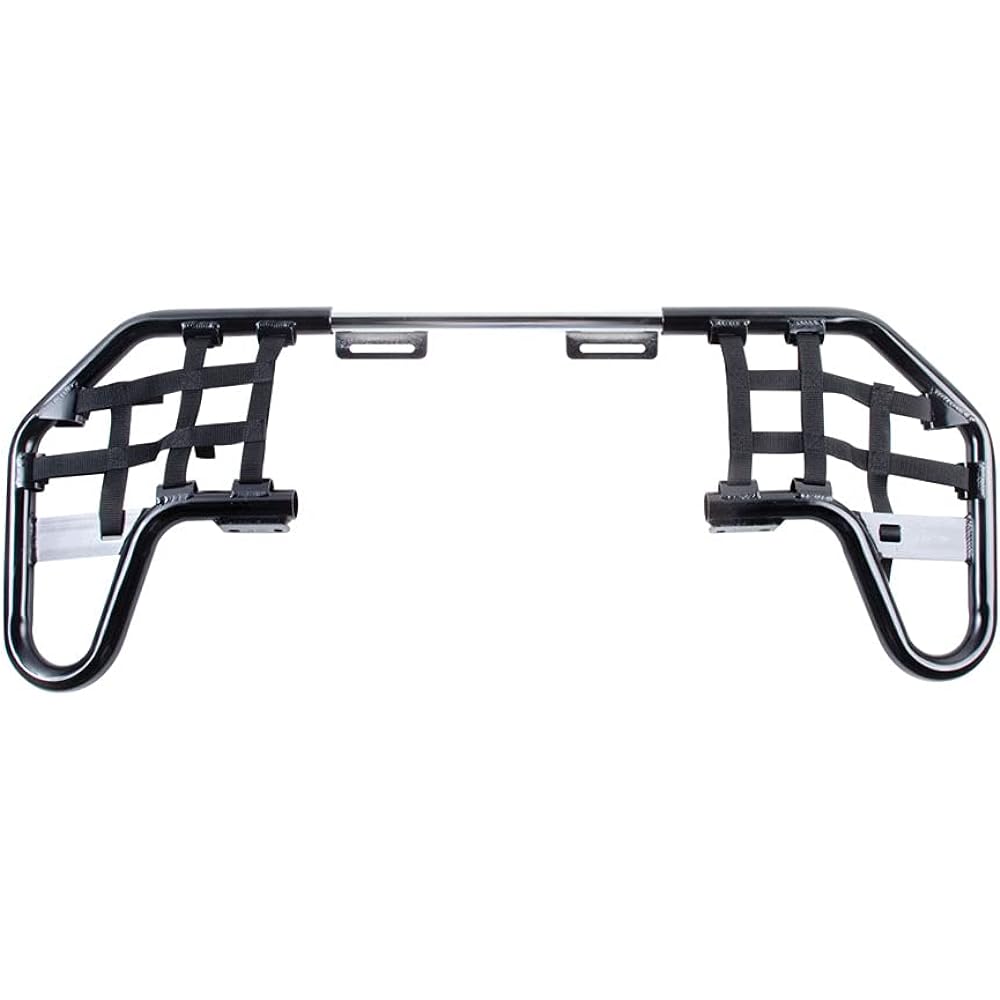 TUSK COMP Series Nurf Bar Black Weather With Yamaha Raptor 660 2001-2005