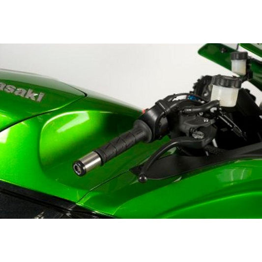 R&G Bar End Slider Black 1400GTR CONCOURSE14 [Concourse] ZZR1400[ZX-14] Z1000[ZRT00D](10-13) NINJA1000[Z1000SX](11-) ZX-14R(12-) RG-BE0032BK