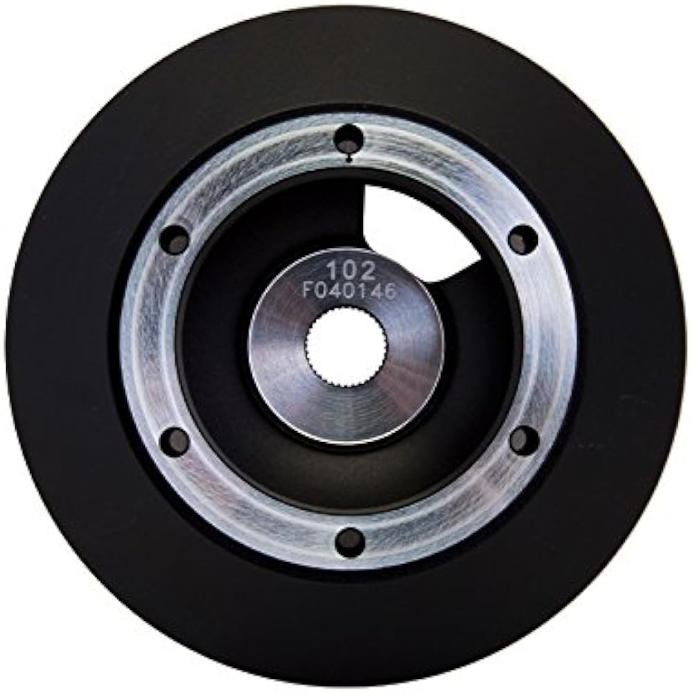 NRG Innovations NRG-SRK-102H Racing style, steering wheel Quick release short hub adapter, 6 x 70mm bolt pattern, black body