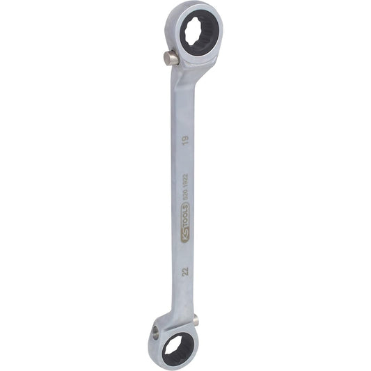 KS TOOLS CLASSIC ratchet ring spanner reversing 19x22mm CLASSIC ratchet ring spanner reversing 19x22mm 520.1922