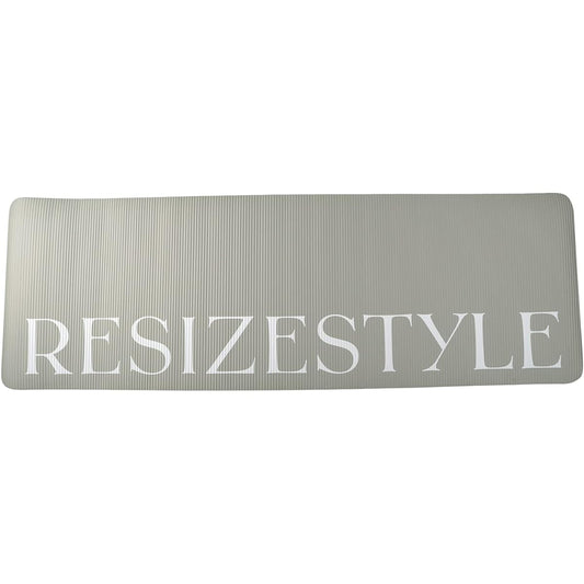 resizestyle BIG Logo Mat Thickness 12mm Produced by Maomi Yuki REBALANCE Yoga Mat Training Mat Fitness Pilates Resizestyle