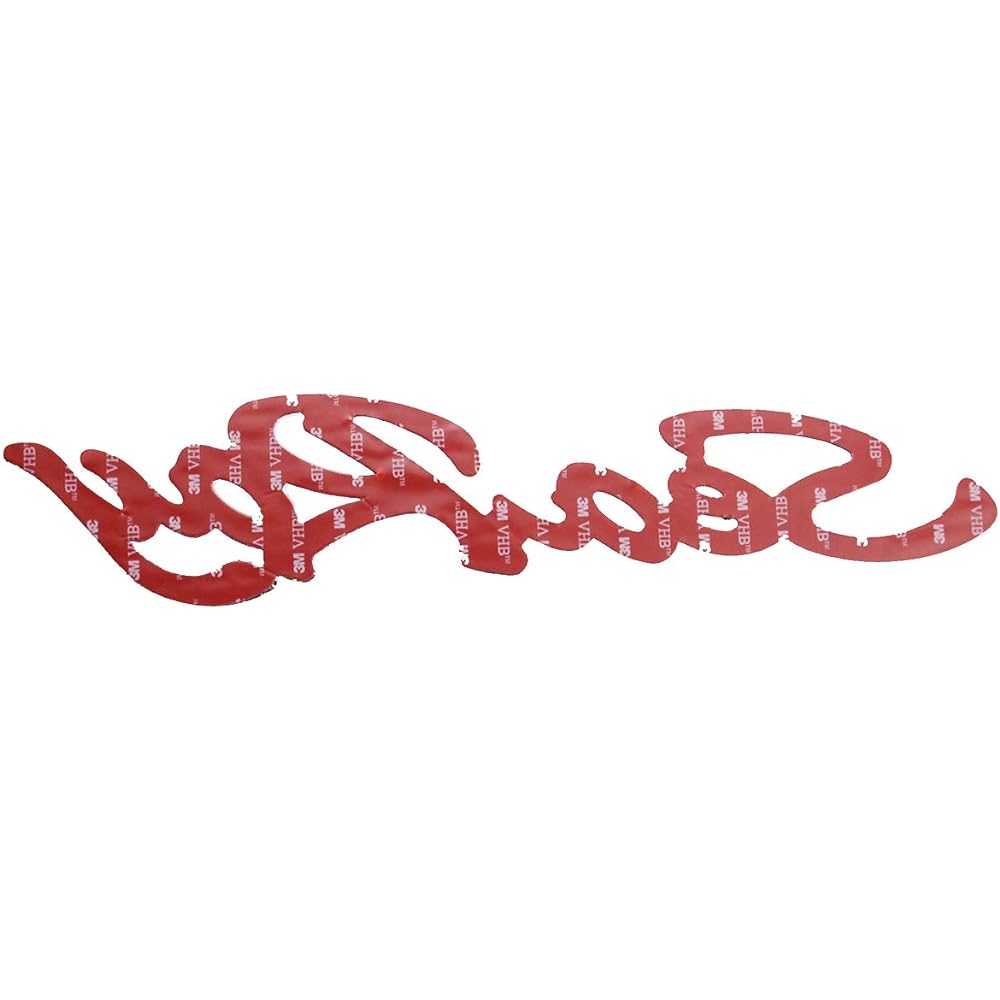 1 x Searay Seray Script Emblem badge 3D character Boat logo nameplate adhesive sticker (chrome)