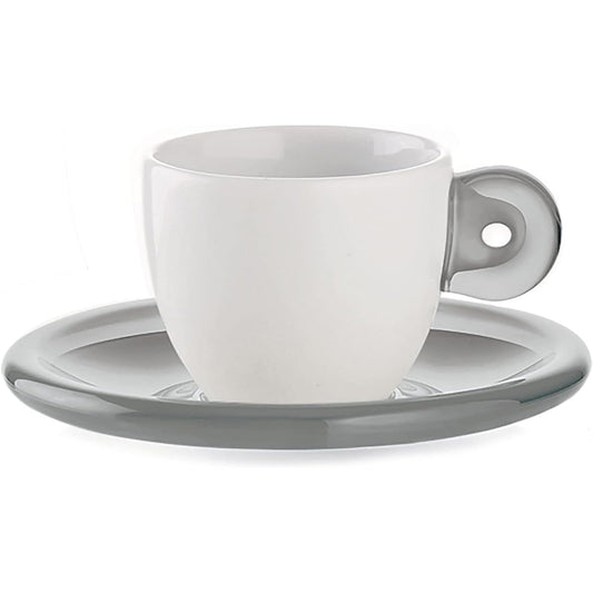 guzzini (Guccini) Espresso cup and saucer set of 6 GOCCE