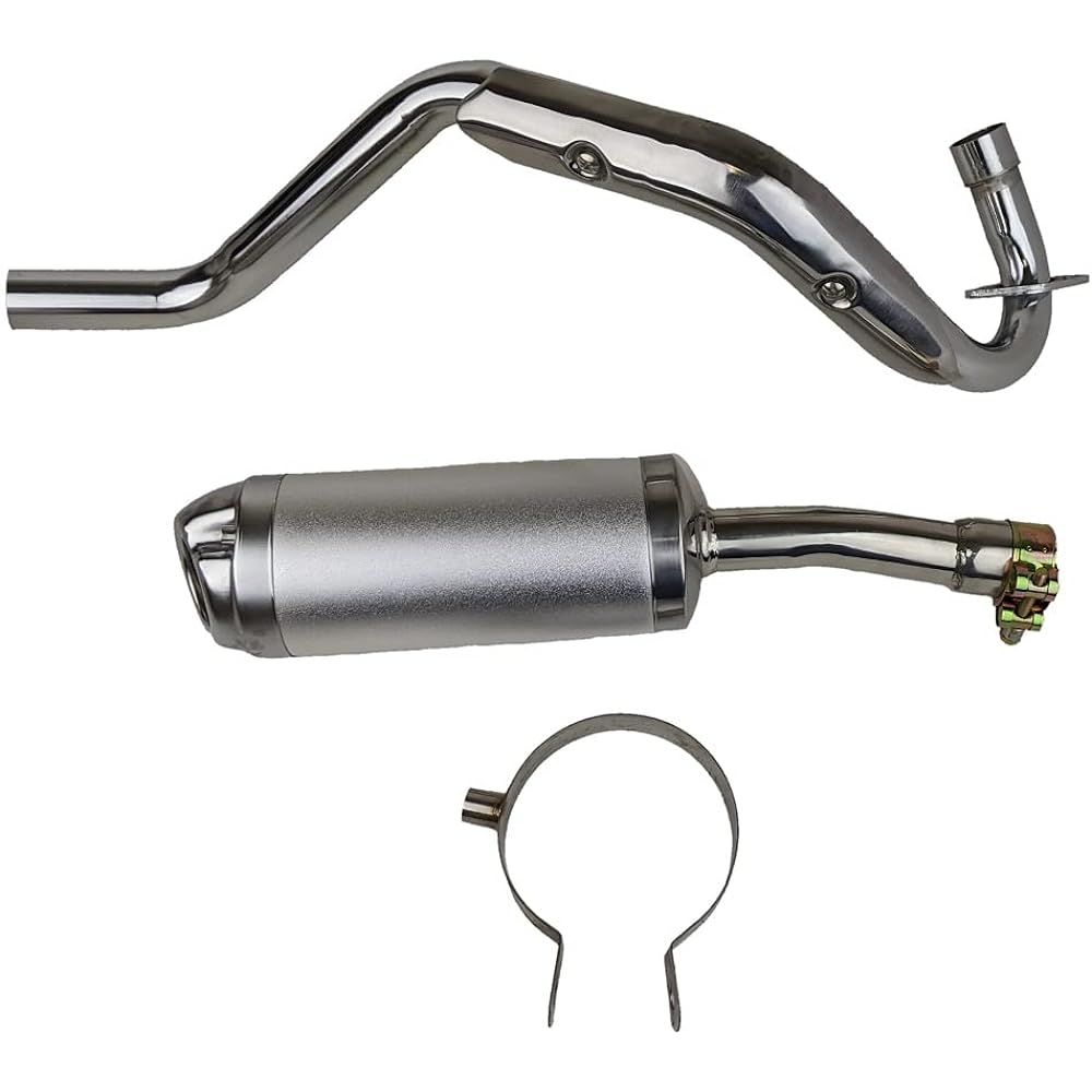Muffler Exhaust Assembly System for X15 X16 X18 Apollo 125cc Dirt Bike 37CRF-2 2019-2022