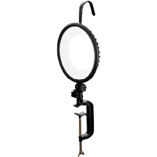 Takagi EARTH MAN Thin LED Work Light Clamp Type 60W Dimmable Type WLT-C60LA Lightweight LED Light Work Light Floodlight 5100 Lumens Dustproof Waterproof IP65 Power Cord 5m Hanging Hook Included 3 Levels of Brightness Switching White Bulb Color