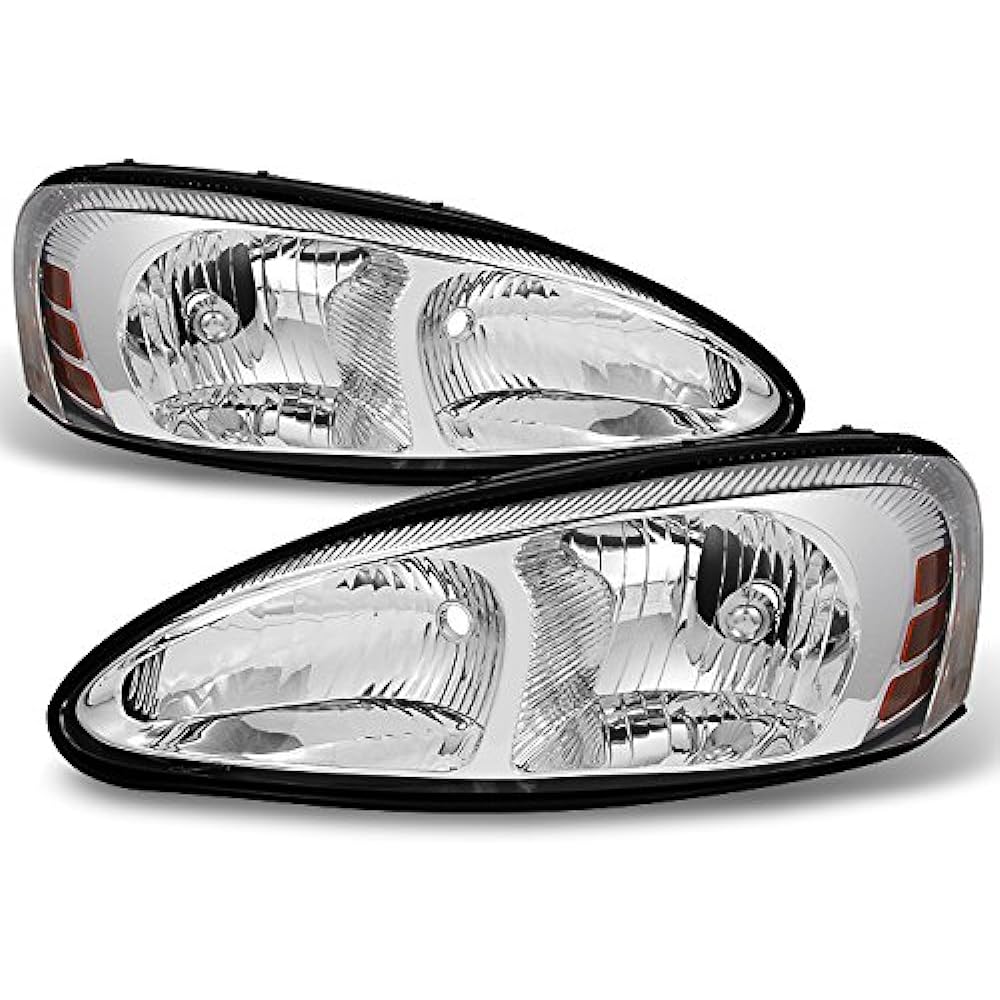 2005 2005 2006 2007 2008 Pontiac Grand Prix left+right headlight headlamp replacement pair set