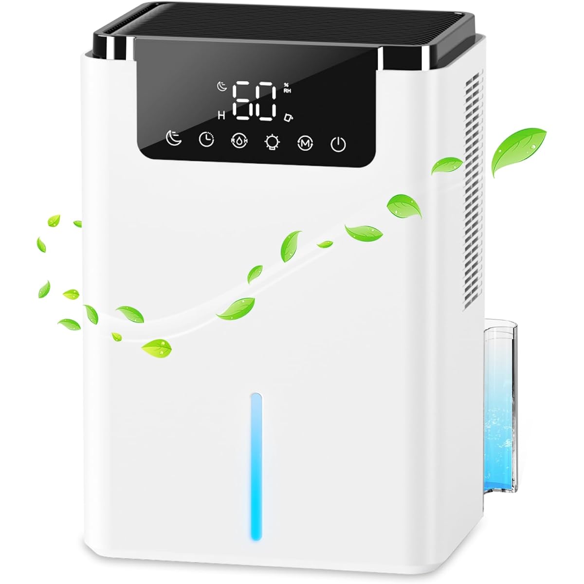 Dehumidifier, Large Capacity, 2,000 ML Dehumidifier, Tabletop [2023 New Edition Peltier Type, Strong Dehumidifier], Rainy Season and Moisture Protection, Supports 13 sq ft (13 sq m), Automatic Water