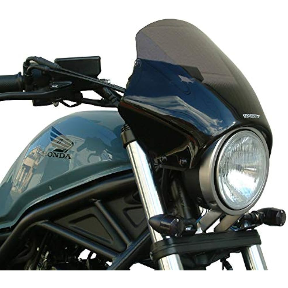 POSH Motorcycle Supplies NASTY Meter Visor Smoke Rebel 250 (2017-2019) Exclusive Smoke 155031-06