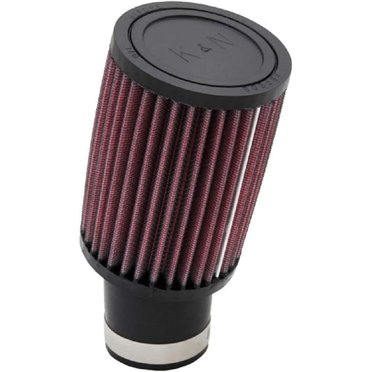 K & N General-purpose clamp-on air filter high performance, premium, washable replacement engine filter: flange diameter 2.0625 inch filter height: 5 inch flange length: 2.5 inch shape: circular, RU-1780, RU-1780