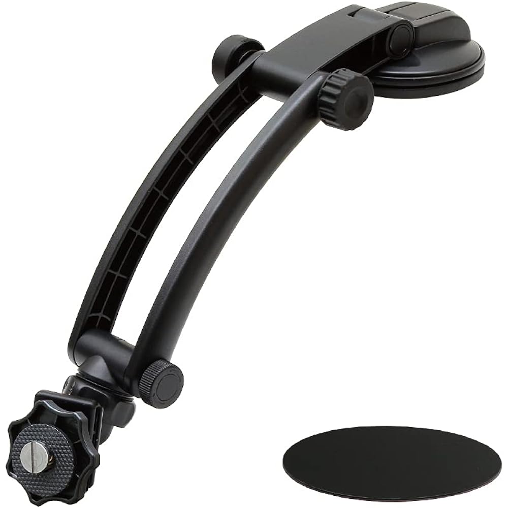 [Mobikes] Kenwood Portable Navigation EZ-950 / EZ-750 / EZ-550 Compatible Car Mounting Stand (Substitute) Gel Suction Cup Type Super Long Arm Type (Compatible TV) [41TV]