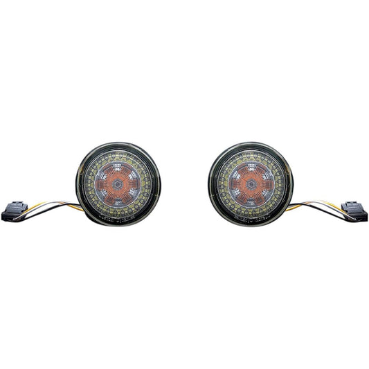 Custom Dynamics Probeam Amber/White Dynamic Ring Smoke Lens