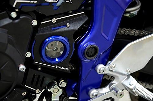RIDEA Front Sprocket Cover Blue [SC-Y01-BE] [YAMAHA YZF-R25/YZF-R3/MT-25/MT-03] SC-Y01-BE