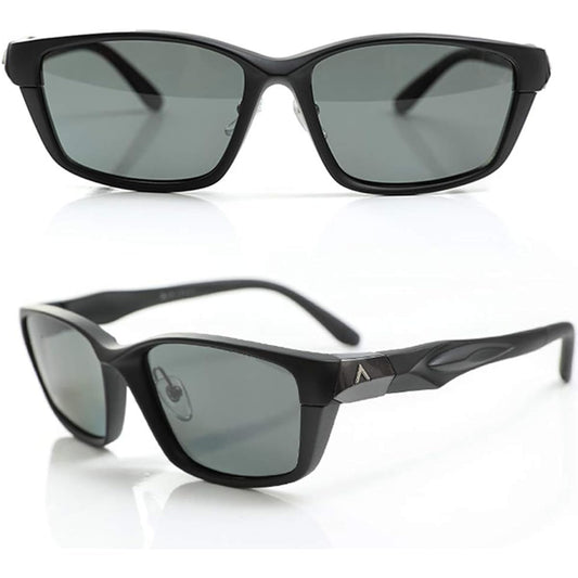 A-FIT Polarized Sunglasses Set, 2 types of polarized lenses included, UV protection, Asian fit design, AF-002