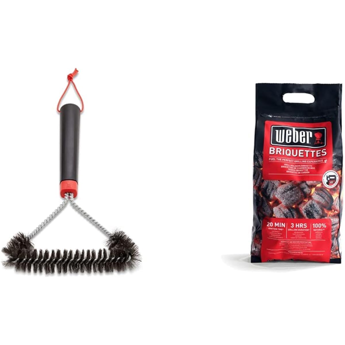 Weber Barbecue Stove Safe, Safe BBQ Charcoal Briquette (Charcoal) 100% natural material that is friendly to people, the environment, and ingredients [Genuine Japanese product]