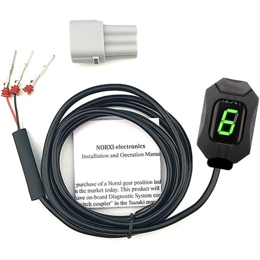 Speed Display Meter Gear Indicator Motorcycle Suzuki SV 650 Intruder Bandit 400 600 1250 Boulevard Digital Display Motorcycle Meter Pit Bike