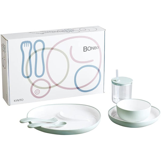 KINTO BONBO 6pcs Set Blue Gray Kids Baby Gift Baby Gift 26389