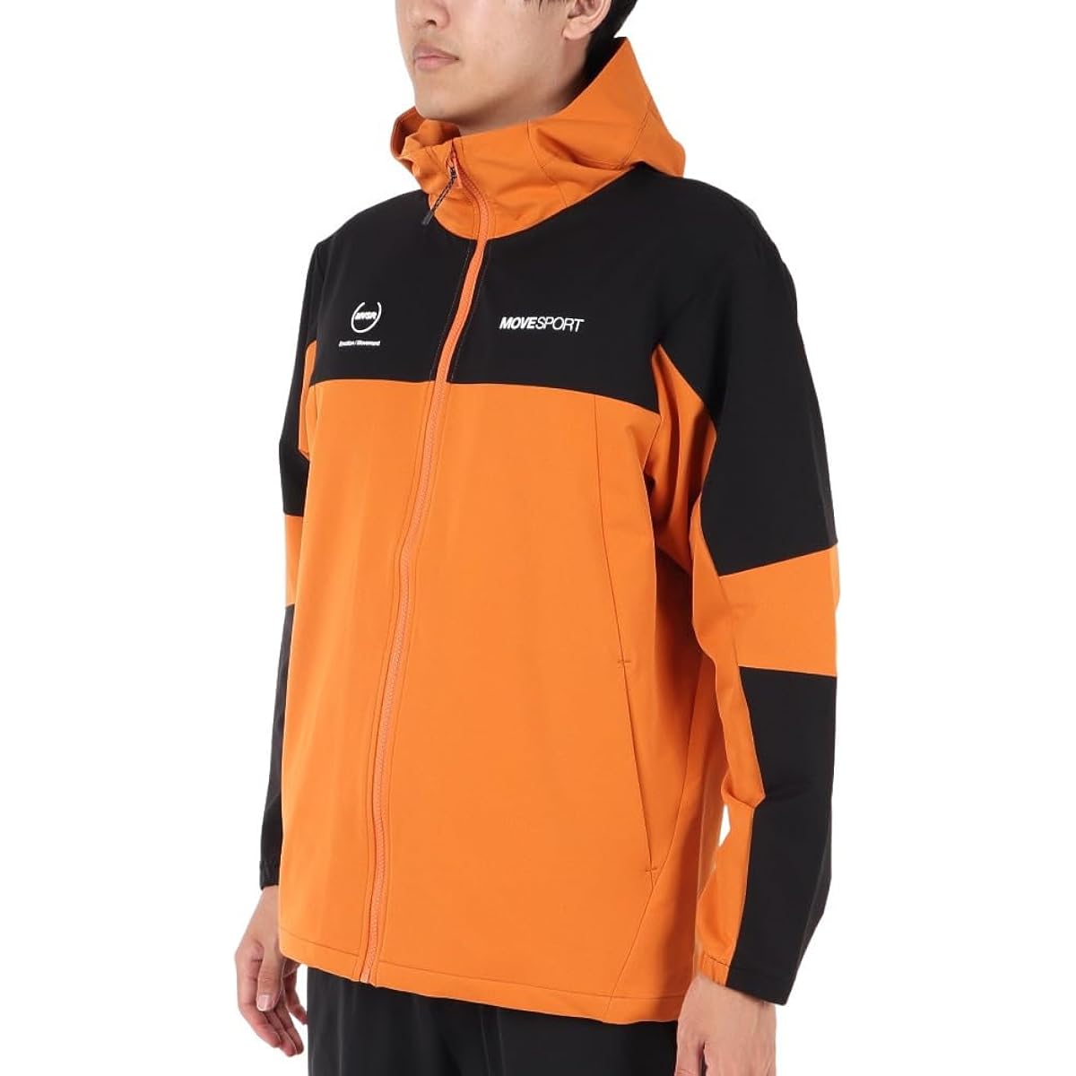 [DESCENTE] Windbreaker [Limited model available] MOVESPORT HEATNAVI Cross Full Zip Parka HEATNAVI Sweat Absorbent Quick Drying Stretch Warm Training Men's