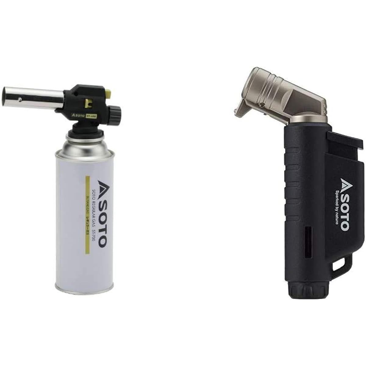SOTO Field Chucker ST-Y450 & Micro Torch ACTIVE Black ST-486BK [Set Purchase]