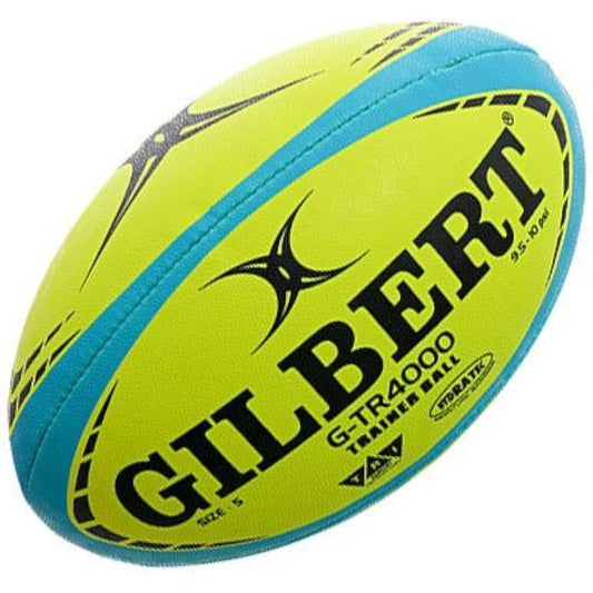 Gilbert G-TR4000 Gilbert Rugby Ball Practice No. 5 Blue Green x Yellow [Parallel Import]