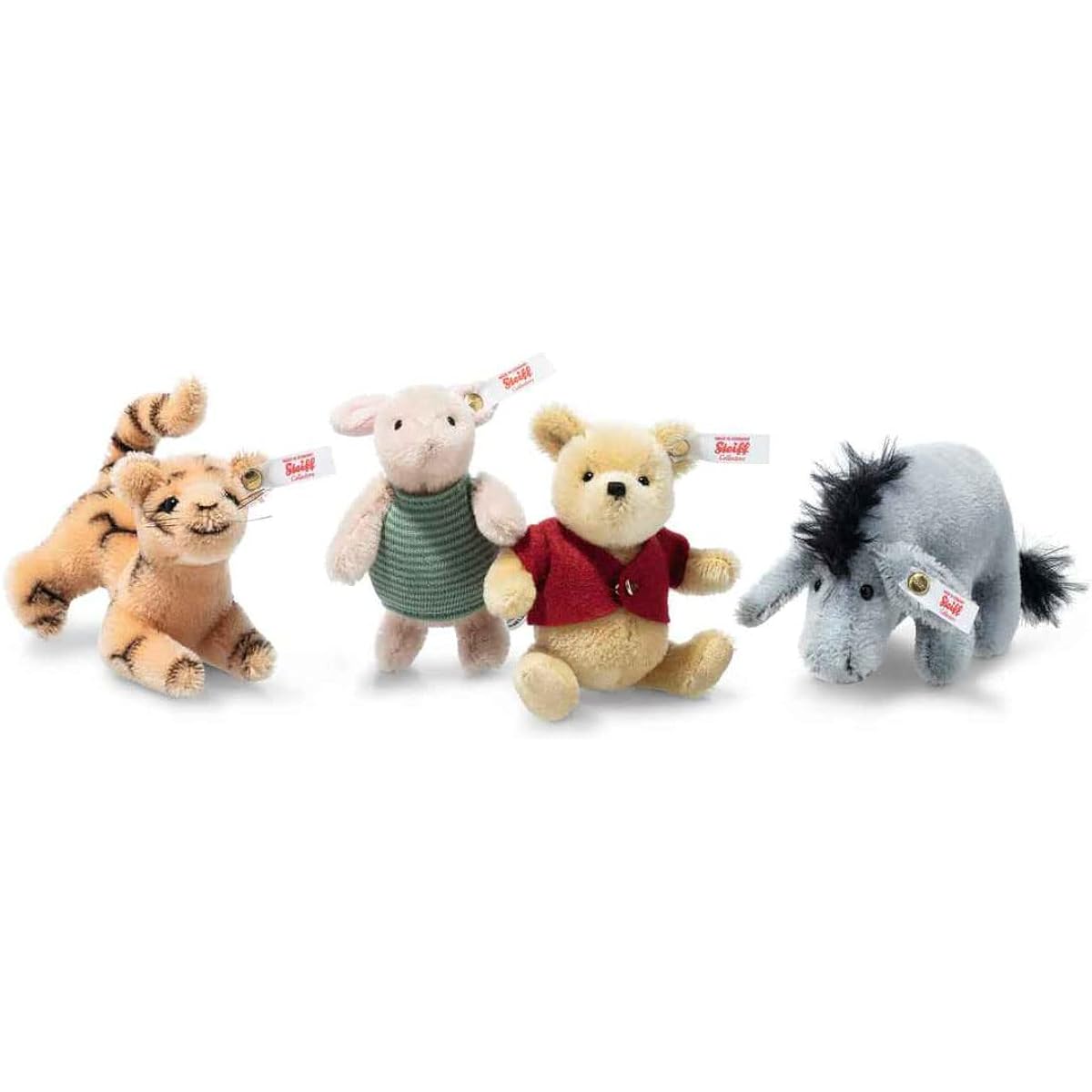 Steiff Disney's Winnie the Pooh 95th Anniversary 4-piece Gift Set EAN 355875