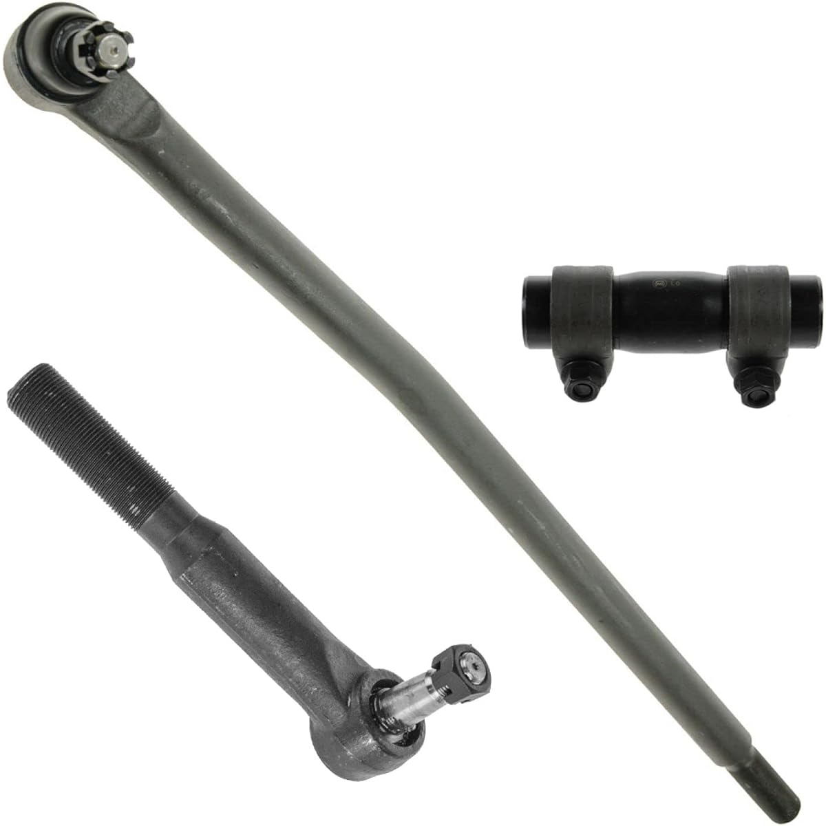 Steering kit 3 -piece set Drag Link Tie Rod Adjusted Sleeve Man Armed Ford