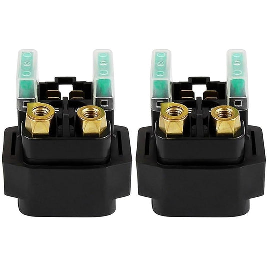 Motor Relay Yamaha Roadster XV 1600 1700 Raider 1900 Dragster XVS 125 250 400 Vstar 650 1100 XVZ 1300 Bike Starter Relay (Color : 2 pcs)