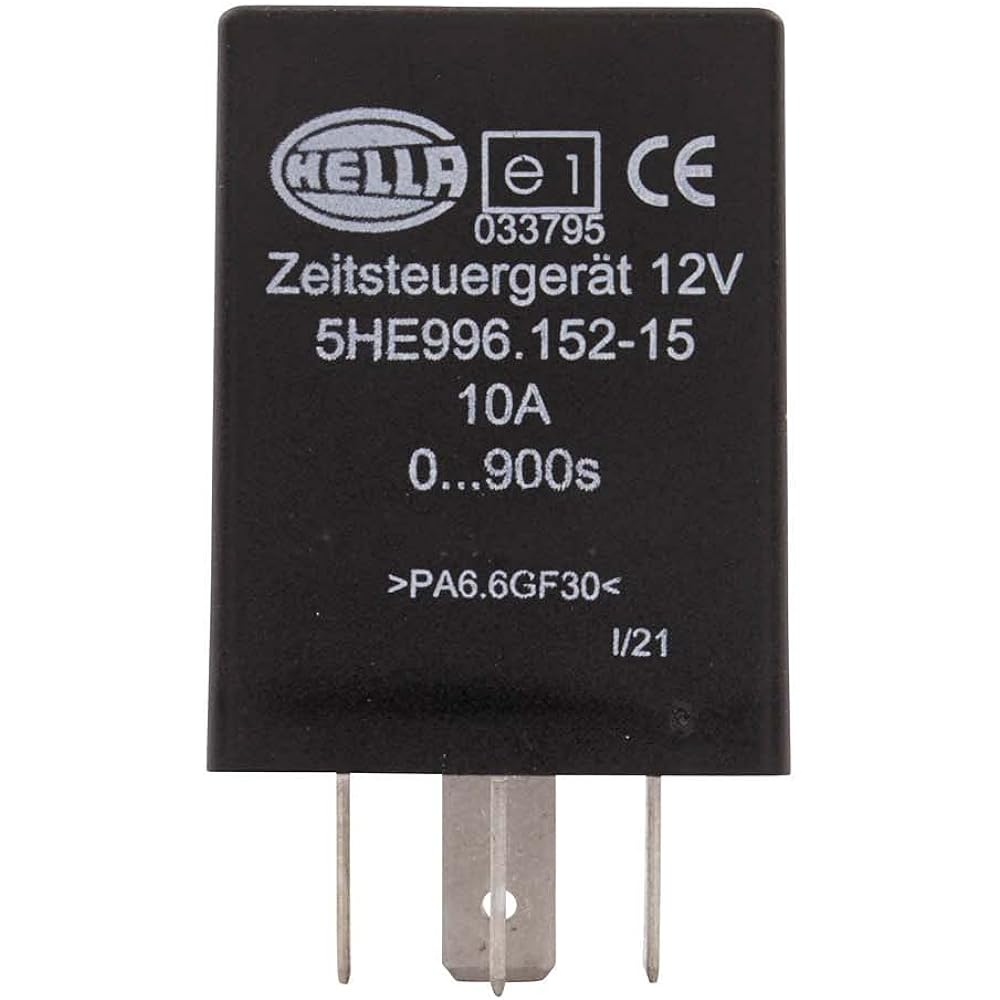 Hella 996152151 12 Bolt 5-pin 0-900S delayed on-time control unit