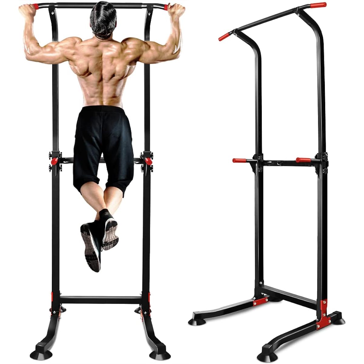 PYKES PEAK [Official] Hanging Health Device PX-200 "2 Colors" Pull-up Machine Pull-Up Equipment Chinning Dip Suspension Multifunctional Strength Muscle Training Equipment Height 10 Levels Load Capacity 150kg