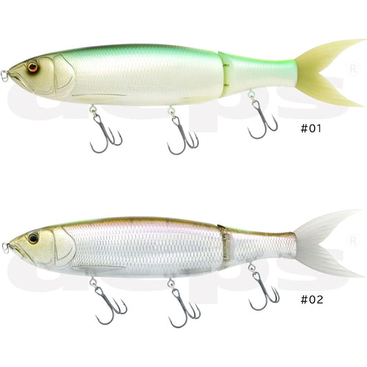deps Depth Bass Lure GIRAGIRAKOUGEKI #02 Half Mirror Smelt